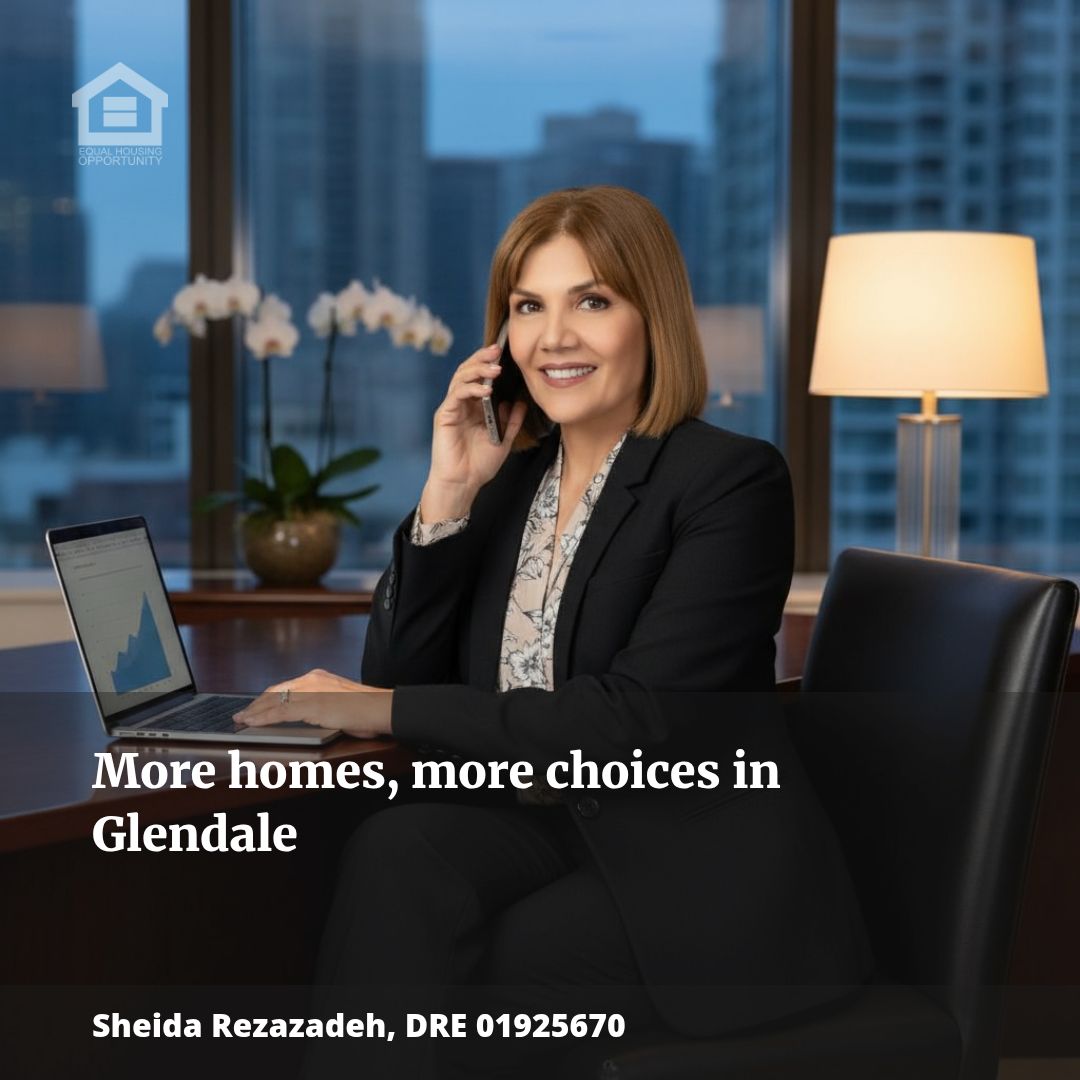 More Homes, More Choices: Glendale Inventory Surges